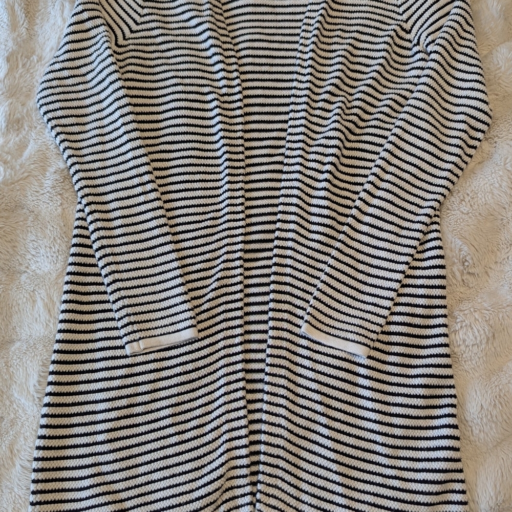 2/$20 Twik Monochrome Striped Cardigan - Picture 3 of 7